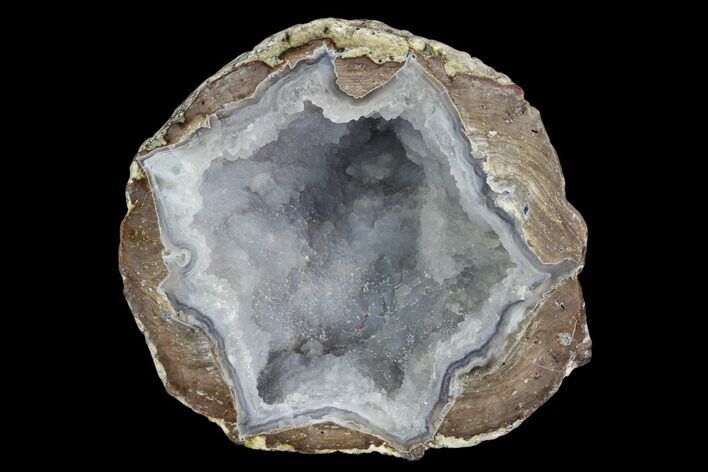 Crystal Filled Dugway Geode (Polished Half) #121731